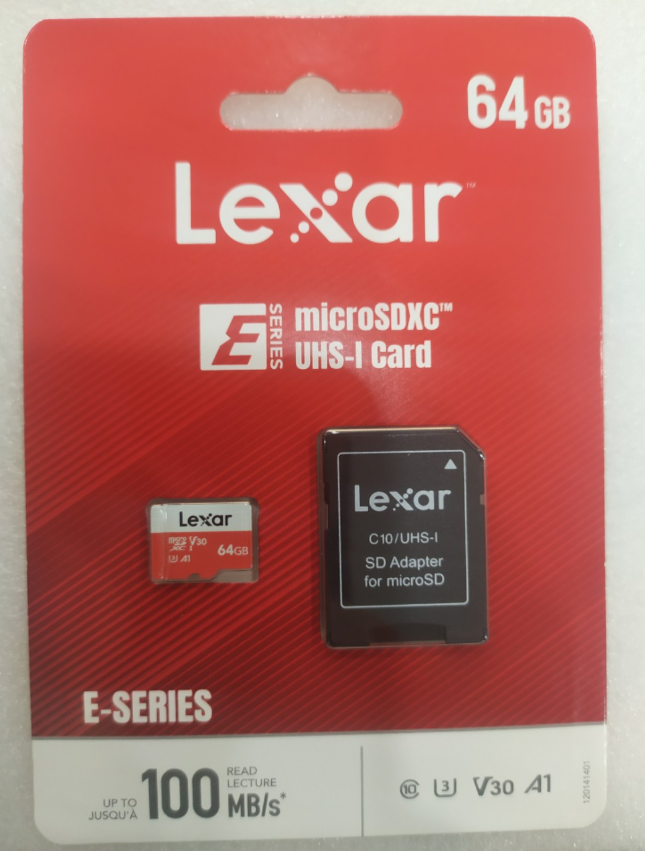 Thẻ nhớ 64GB Lexar 633x MicroSDXC, Class 10; 12T