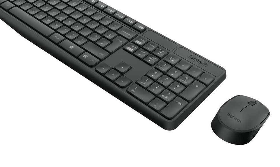 Combo phím chuột không dây  Logitech MK235; 12T