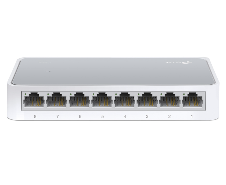 Switch TP-LINK_TL-SF1008D --> 8P/100; 24T