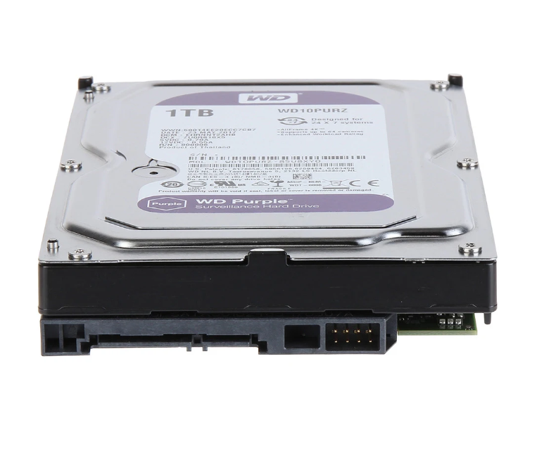 HDD 1TB Western Digital Purple (Tím); 24T