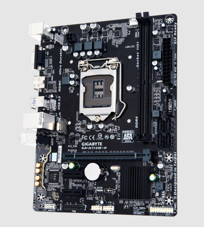 Main Gigabyte H110M-H; 36T