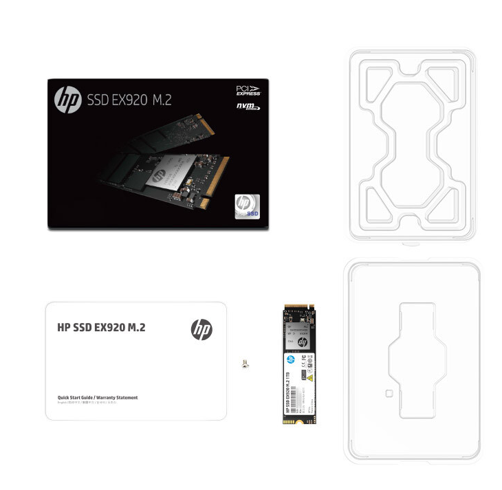 Ổ Cứng SSD HP EX900 1TB Plus M.2 PCIe  M2.2280; 36T