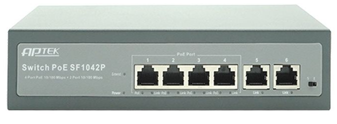 Switch Aptek SF1042P -4 Port POE; 24T