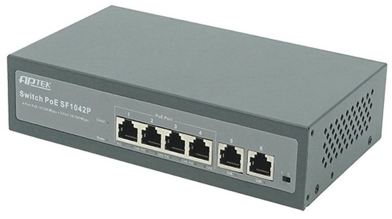 Switch Aptek SF1042P -4 Port POE; 24T