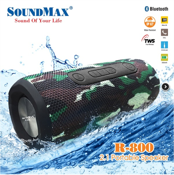 Loa Bluetooth SoundMax R-800/2.1; 12T