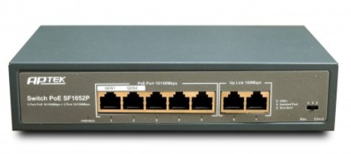 Switch Aptek SF1052P -5 Port POE 100; 12T