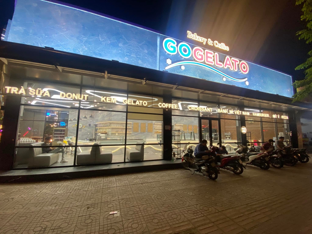Thi Công Nội Thất Quán Kem Go Gelato - Thương Hiệu Mới Của Abc Bakery
