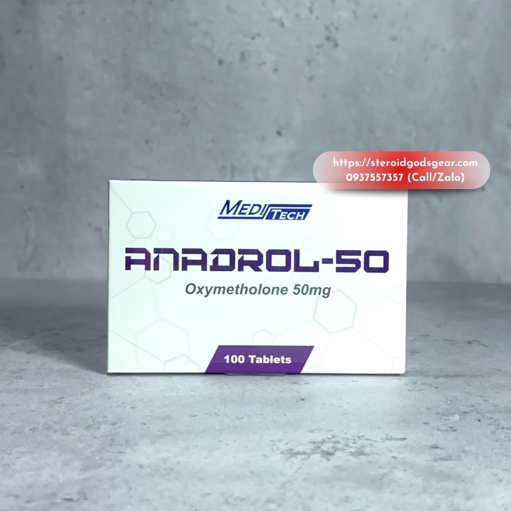 ANADROL MEDITECH - 50mg x 100tabs
