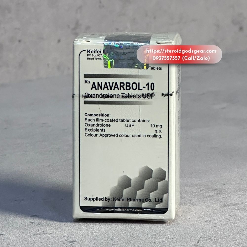 ANAVAR -10 (Oxandrolone Tablets USP) 10mg - Keifei