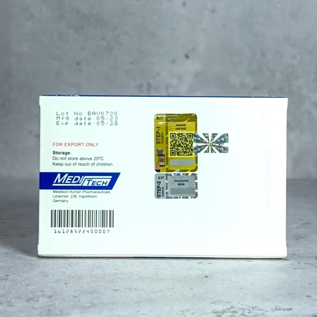 ANAVAR MEDITECH - 100tabs (10mg/tab)
