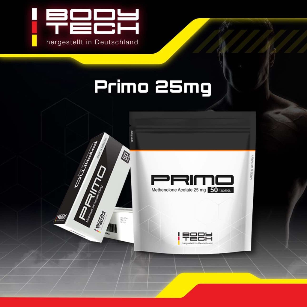 PRIMO 25 ORAL (Methenolone Acetate 25mg/tab - 50tabs) - Bodytech
