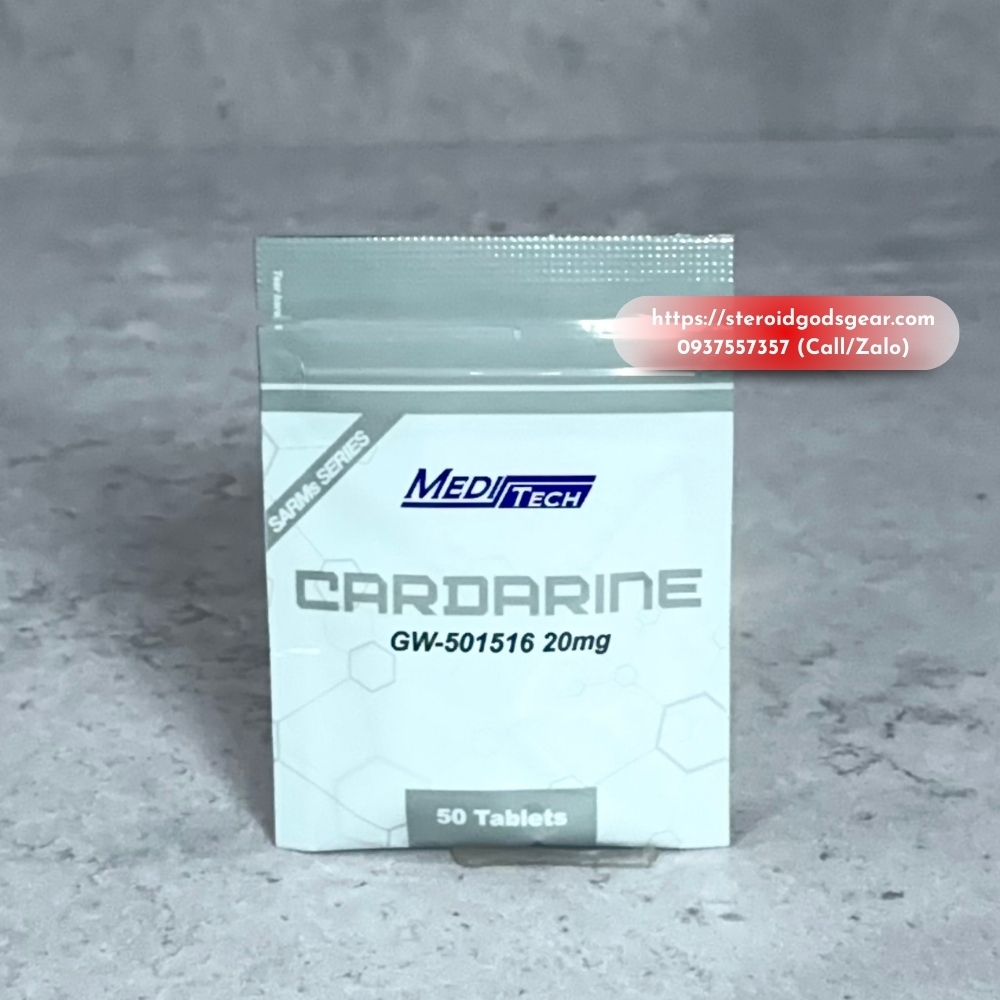 CARDARINE GW-501516 (20mg/tab - 50tabs) - Meditech