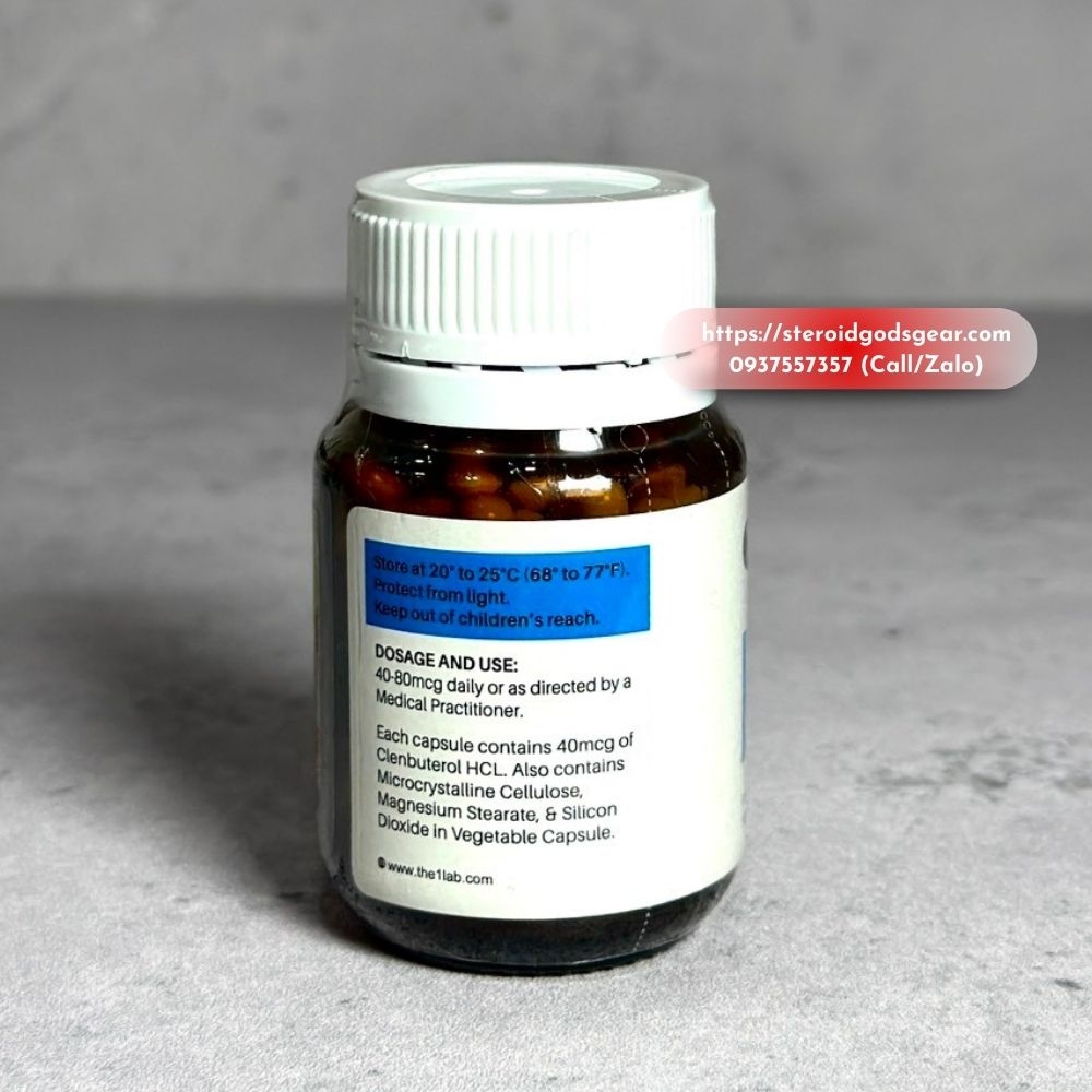 CLEN (Clenbuterol HCL) 40mcg - OneLab