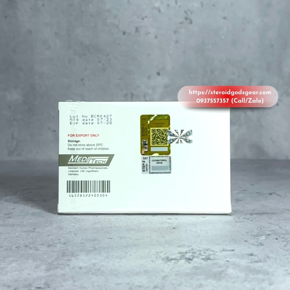 CLEN MEDITECH - 40mcg x 100tabs