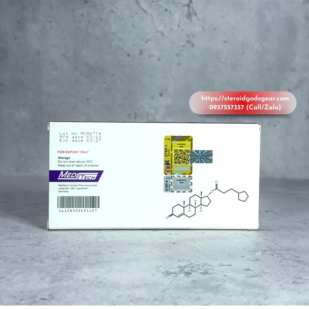 TEST C (Testosterone Cypionate 250mg/ml) - Meditech