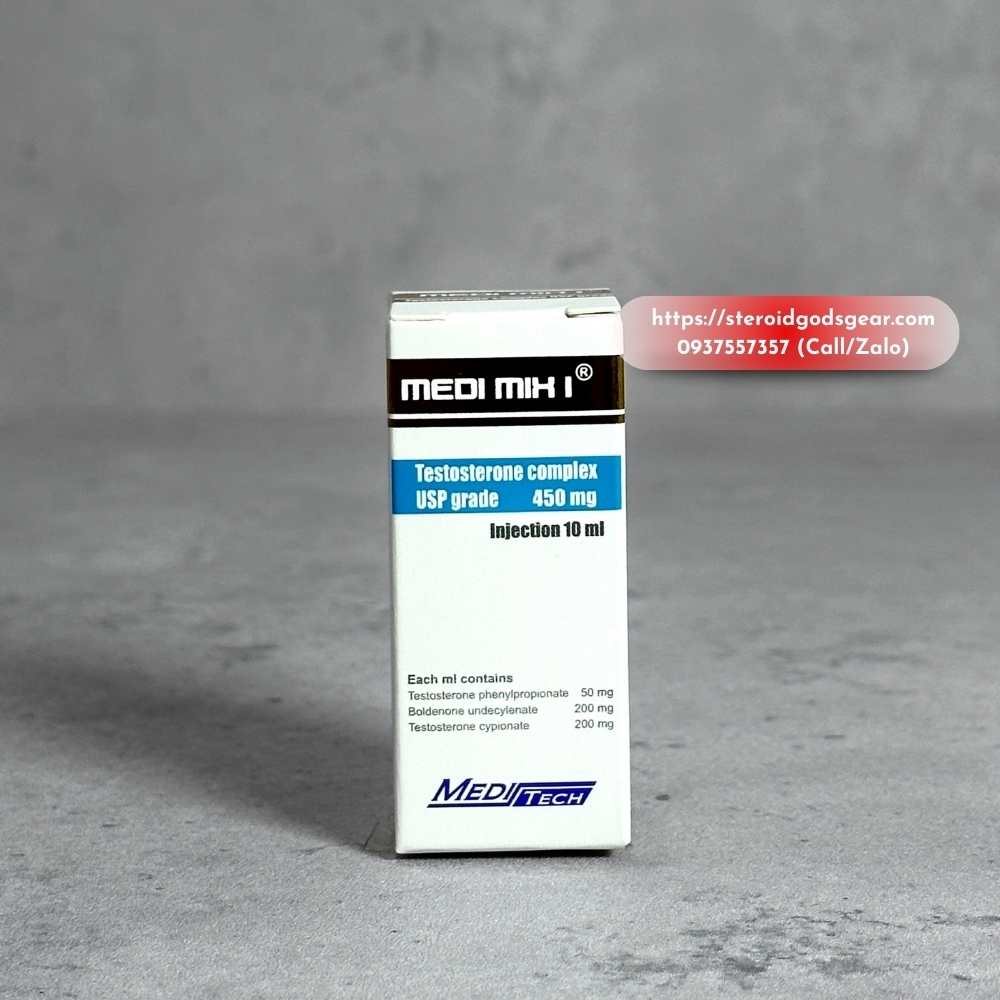 TEST MIX I (Testosterone Complex 450mg - 10ml) - Meditech