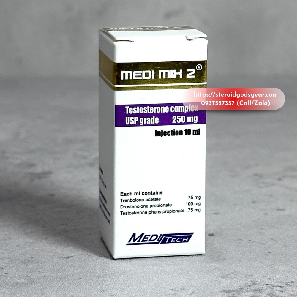 TEST MIX 2 (Testosterone Complex 250mg - Injection 10ml) - Meditech