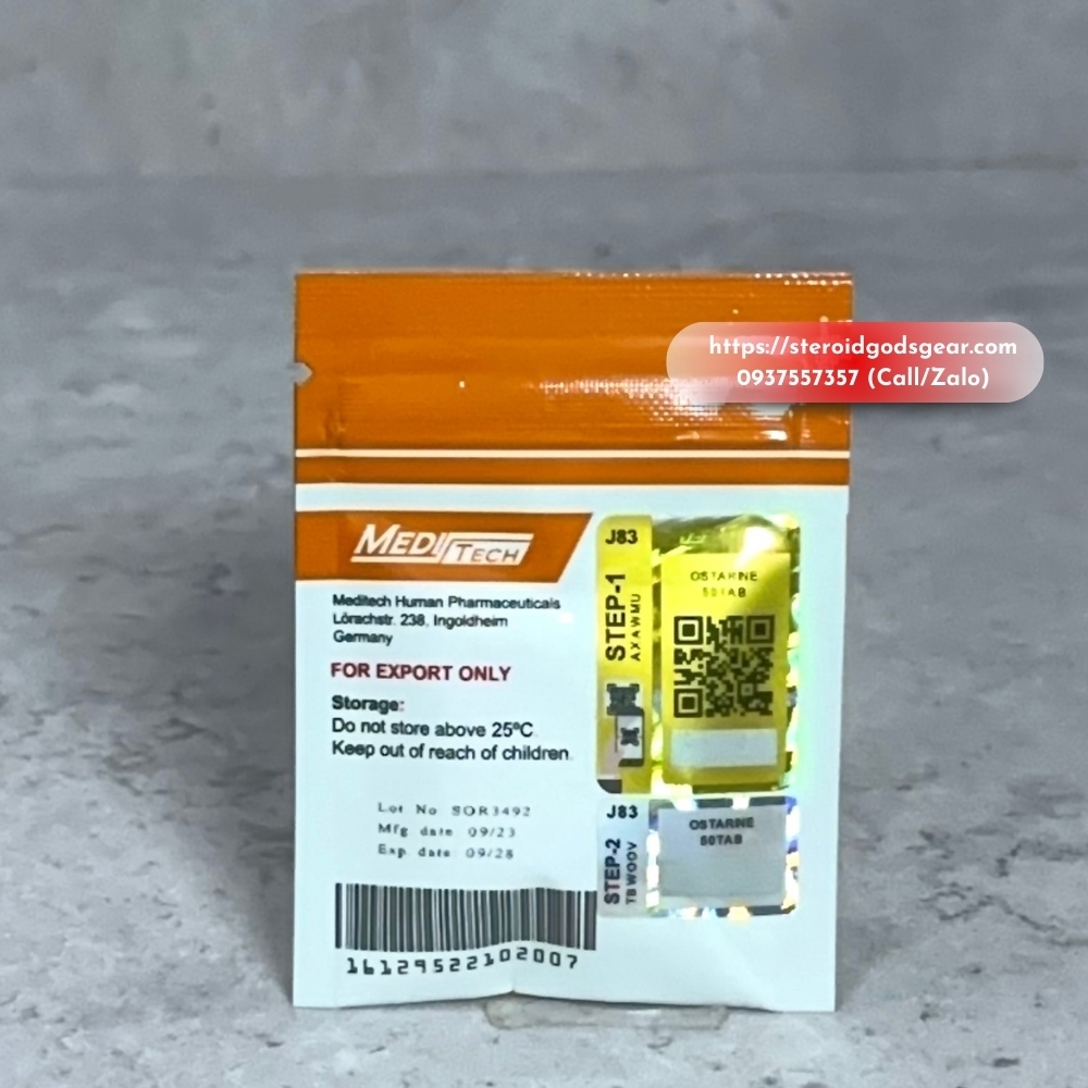 OSTARINE (MK2886 20mg - 50tabs) - SARM - Meditech