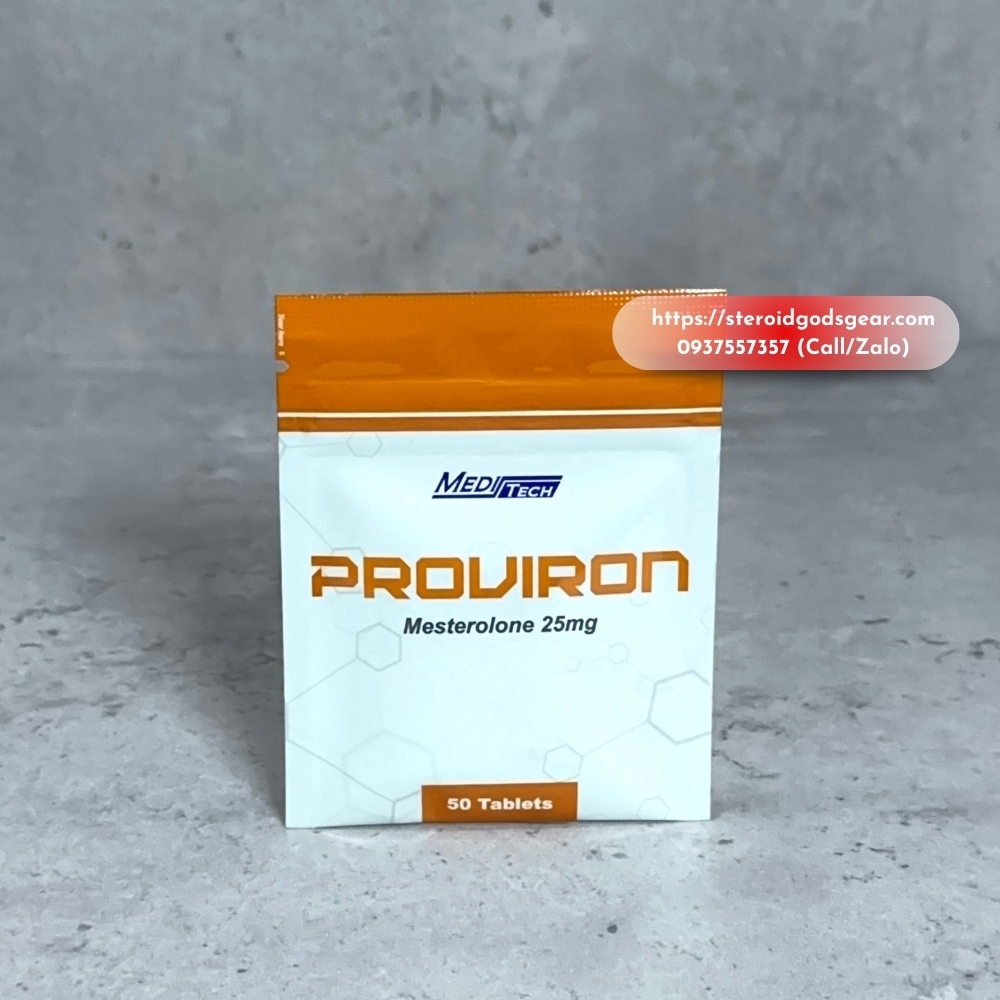 PROVIRON (Mesterolone 25mg/tab) - ORAL - Meditech