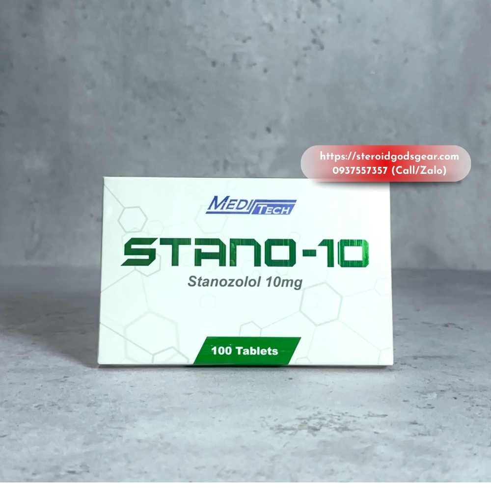 STANO 10 (Stanozolol 10mg/vỉ - 100 vỉ) - Meditech
