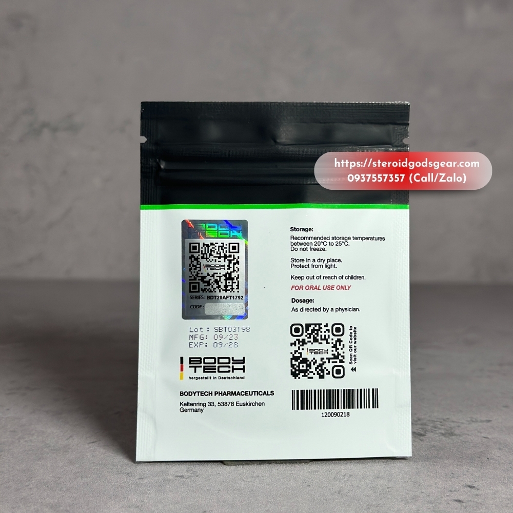 STANO (Stanozolol 10mg/tab - 100tabs) - Bodytech