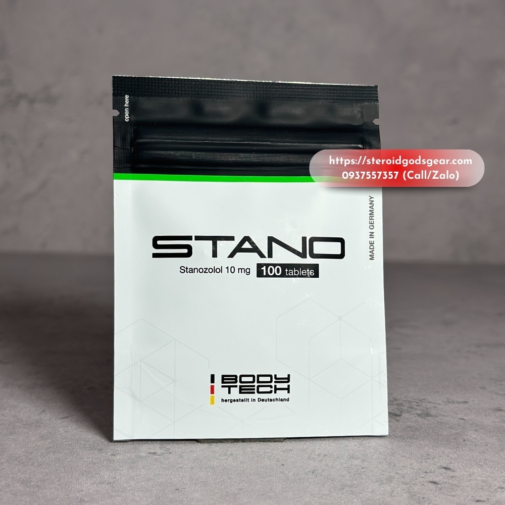 STANO (Stanozolol 10mg/tab - 100tabs) - Bodytech