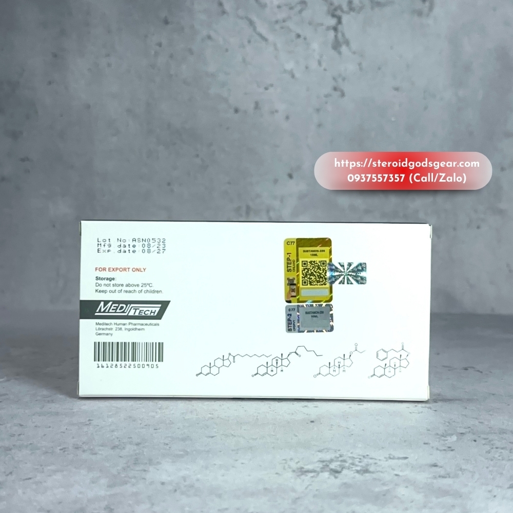 SUSTANON 250 ỐNG (Testosterone blend) 250MG x 10ml - Meditech