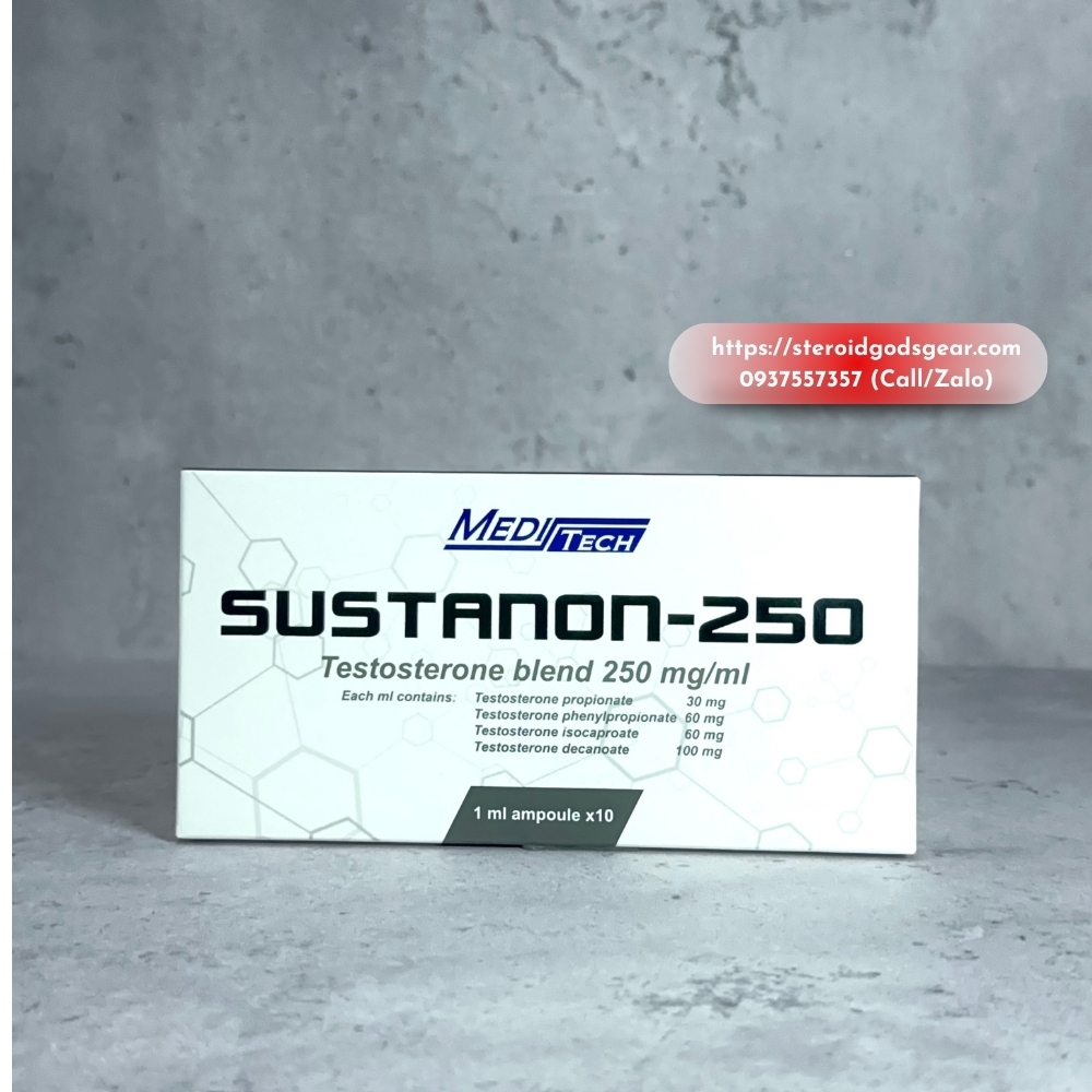 SUSTANON 250 ỐNG (Testosterone blend) 250MG x 10ml - Meditech