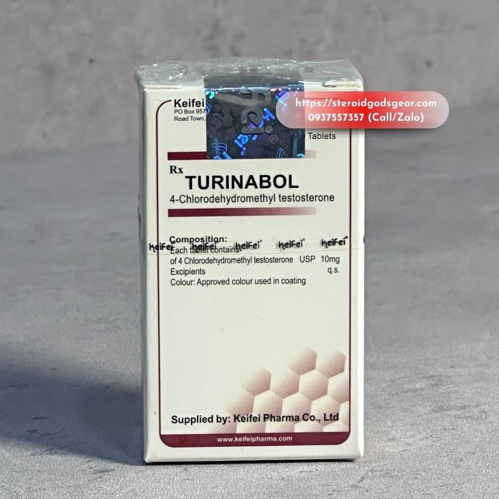 Turinabol (Tbol) 4-Chlorodehydromethyl) 10mg x 100tabs - Keifei