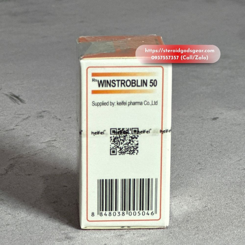 Winstrol 50 (Stanozolol Injectable) 20ml - Keifei