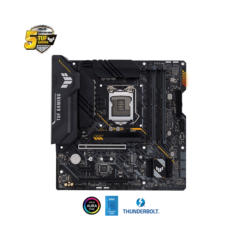 Scheda Madre ASUS TUF Gaming B560M-PLUS LGA1200 – Compatibile Con Intel, Robusta E Performante Per Gaming E Ufficio