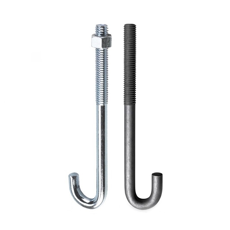 Bu lông neo móng J, Foundation anchor bolts - J type