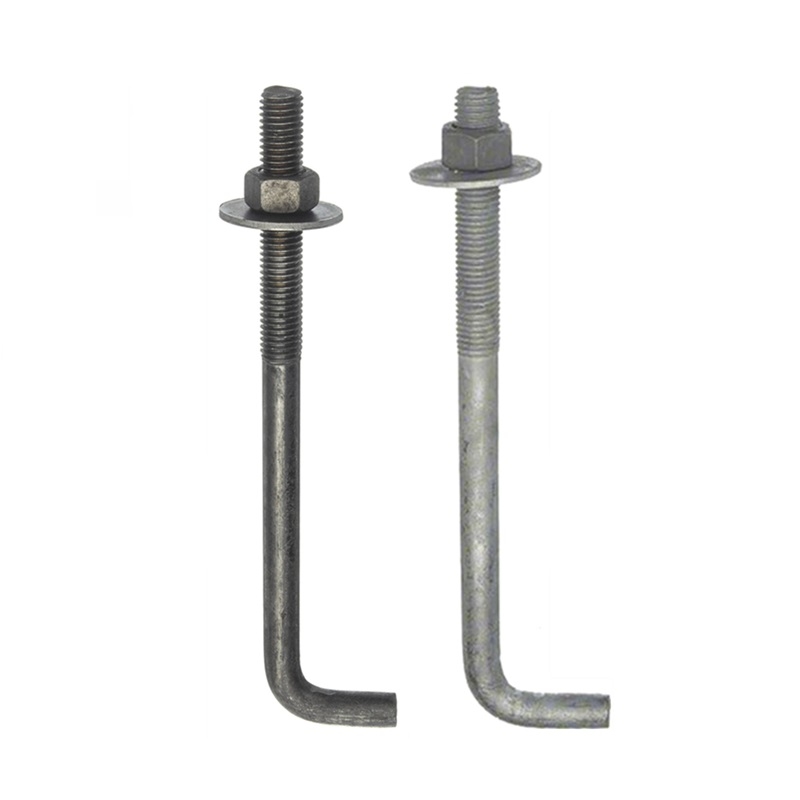 Bu lông neo móng L; Foundation anchor bolts - L type