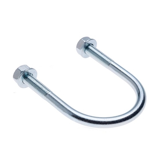 Cùm U mạ kẽm phi 49mm-DN40-1.1/2''; Bu lông chữ U phi 49mm; U Bolts 49mm DN40 1.1/2''
