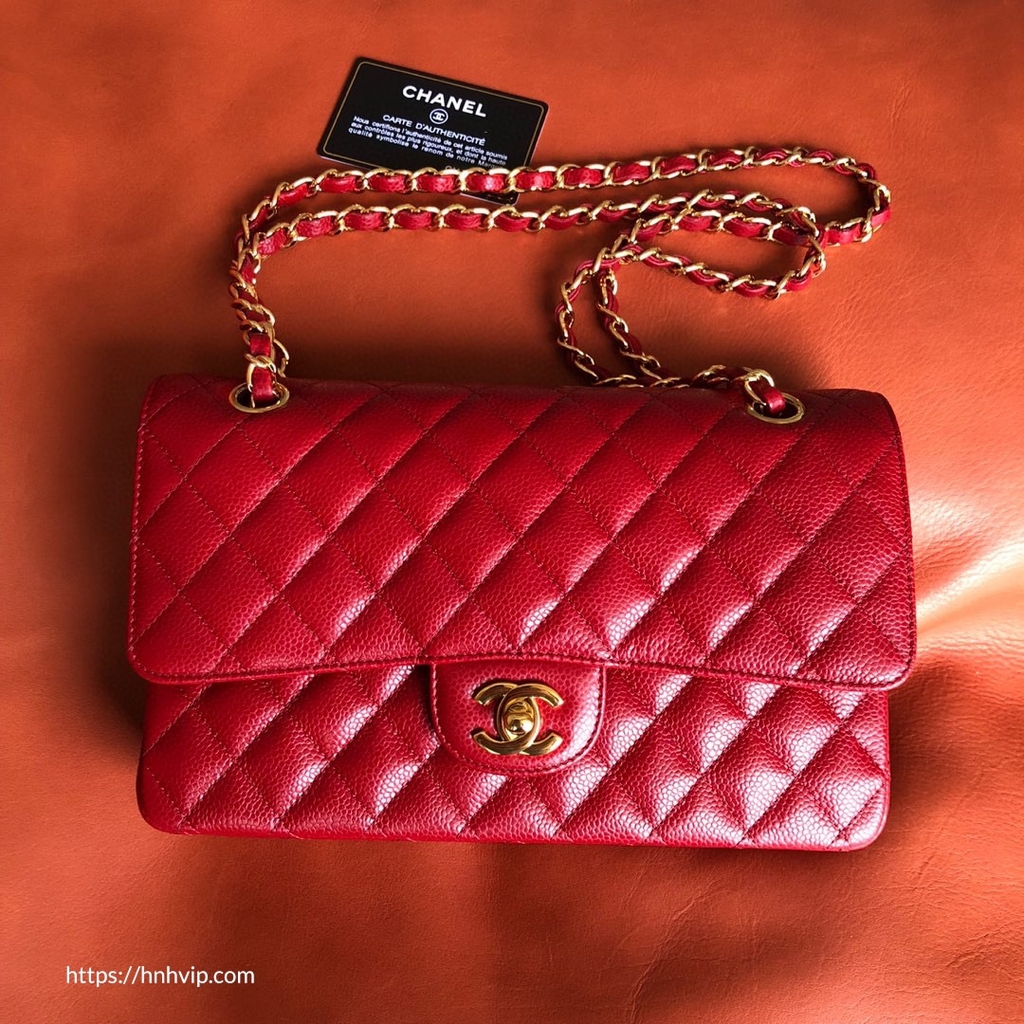 Túi Chanel classic size 25cm màu đen Siêu cấp  like auth