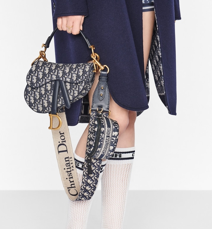 Dior Travel Backpack Blue Dior Oblique Jacquard  Nice Bag