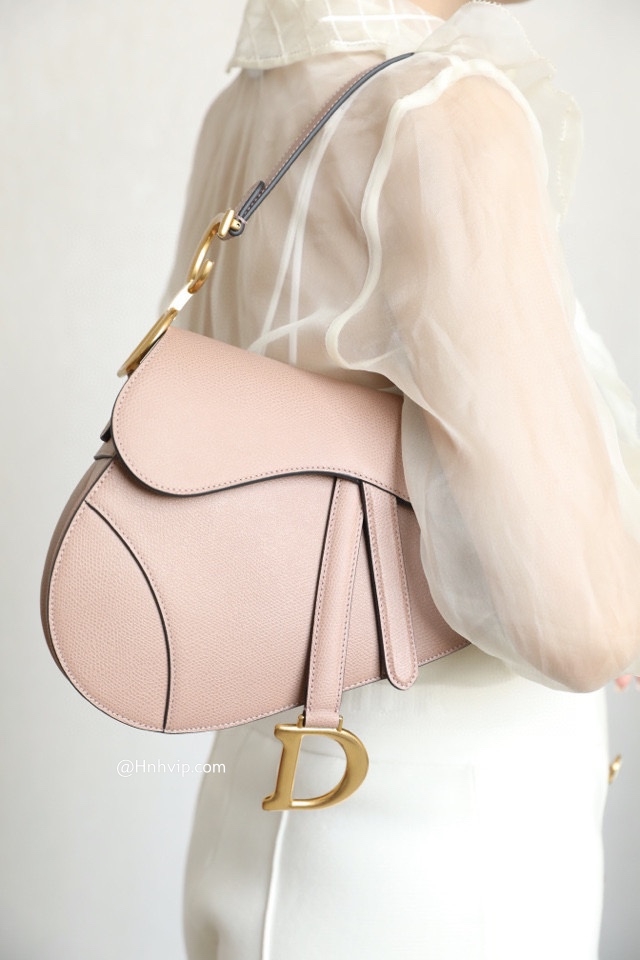 Dior Saddle Belt Pouch Waist Blush Beige Poudre Pink Belt Bag Gold Sold Out   eBay