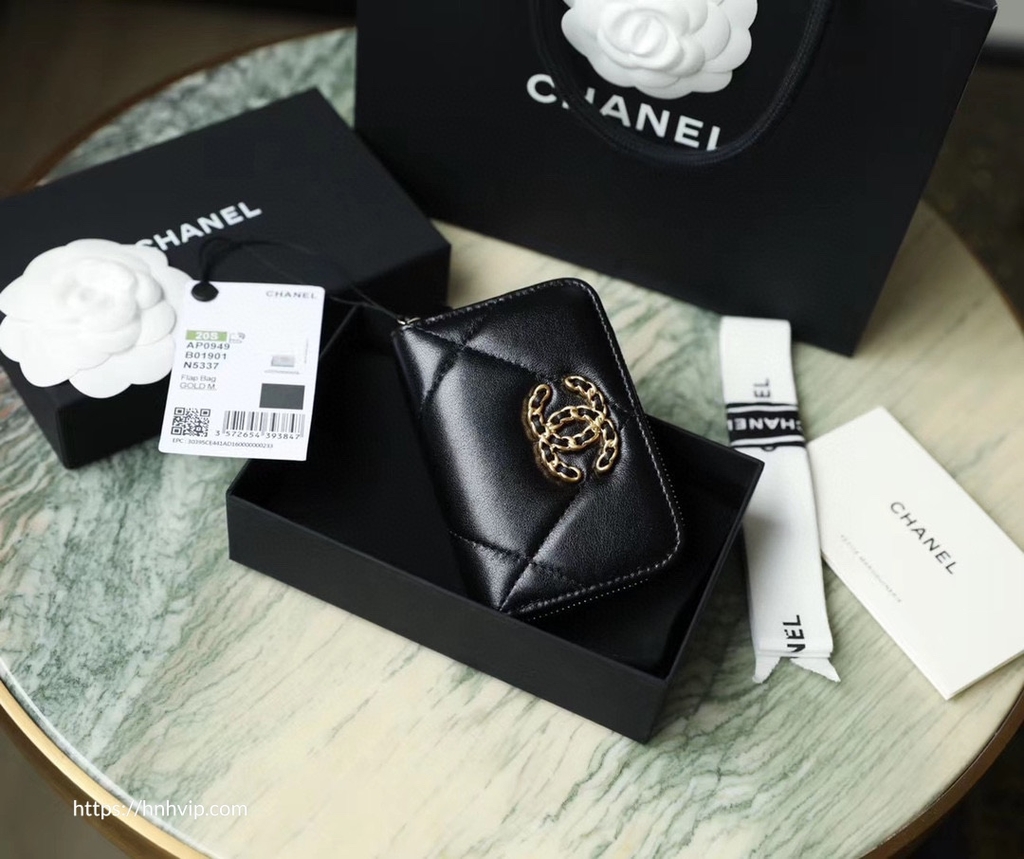 CHANEL 19 ZIPPED COIN PURSE | Hàng hiệu 1:1 HVip CHANEL 19 ZIPPED COIN PURSE | Hàng hiệu 1:1 HVip