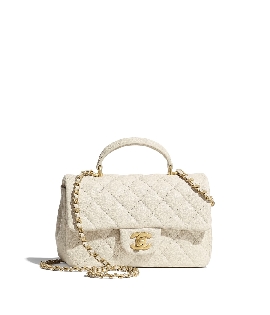 Chanel MINI FLAP BAG WITH TOP HANDLE | Hàng hiệu 1:1 HVip