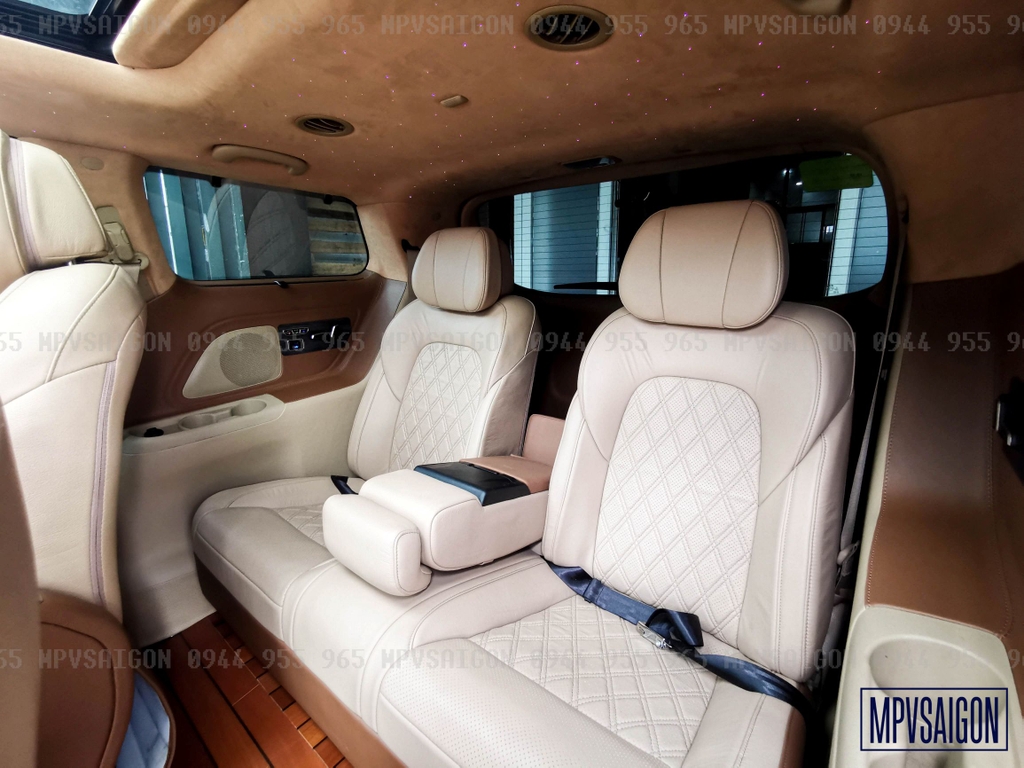 nâng cấp - độ ghế thương gia Limousine VIP Kia sedona Carnival TPHCM