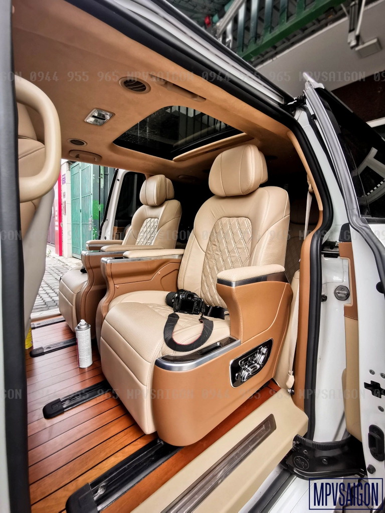 nâng cấp - độ ghế thương gia Limousine VIP Kia sedona Carnival TPHCM