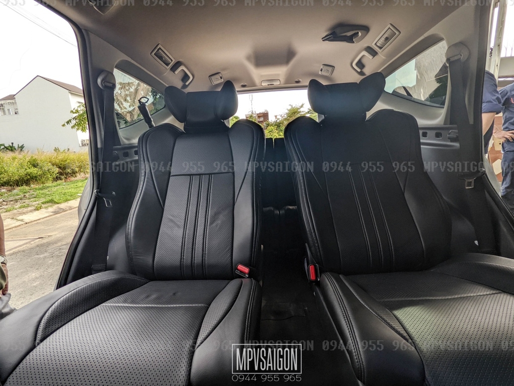 Độ ghế Limousine chỉnh điện matxa Mitsubishi Pajero