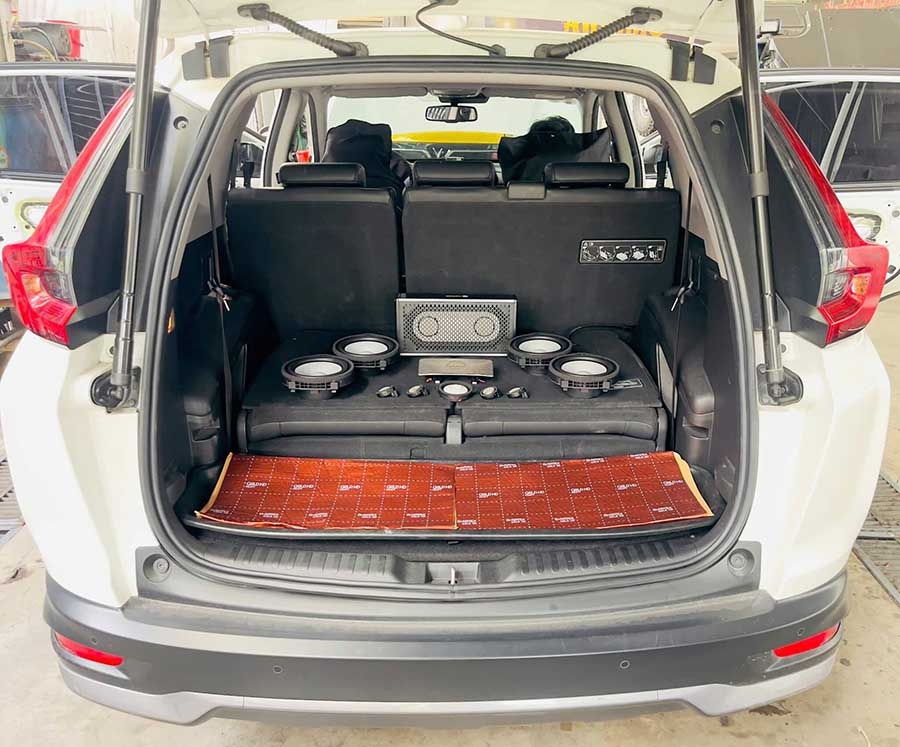 HONDA CR-V VỚI GIẢI PHÁP ÂM THANH PLUG AND PLAY LẮP ĐẶT TRONG NGÀY