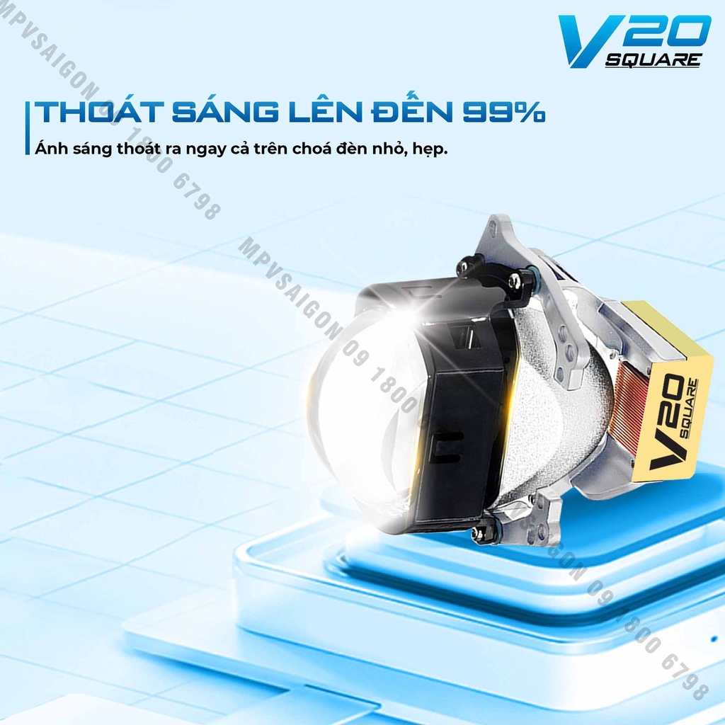 BI LED X-LIGHT V20 SQUARE