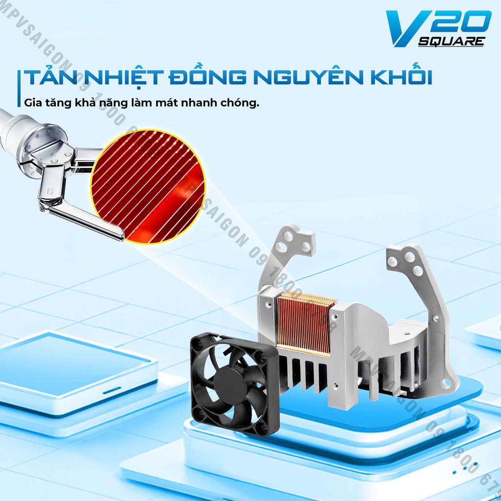 BI LED X-LIGHT V20 SQUARE