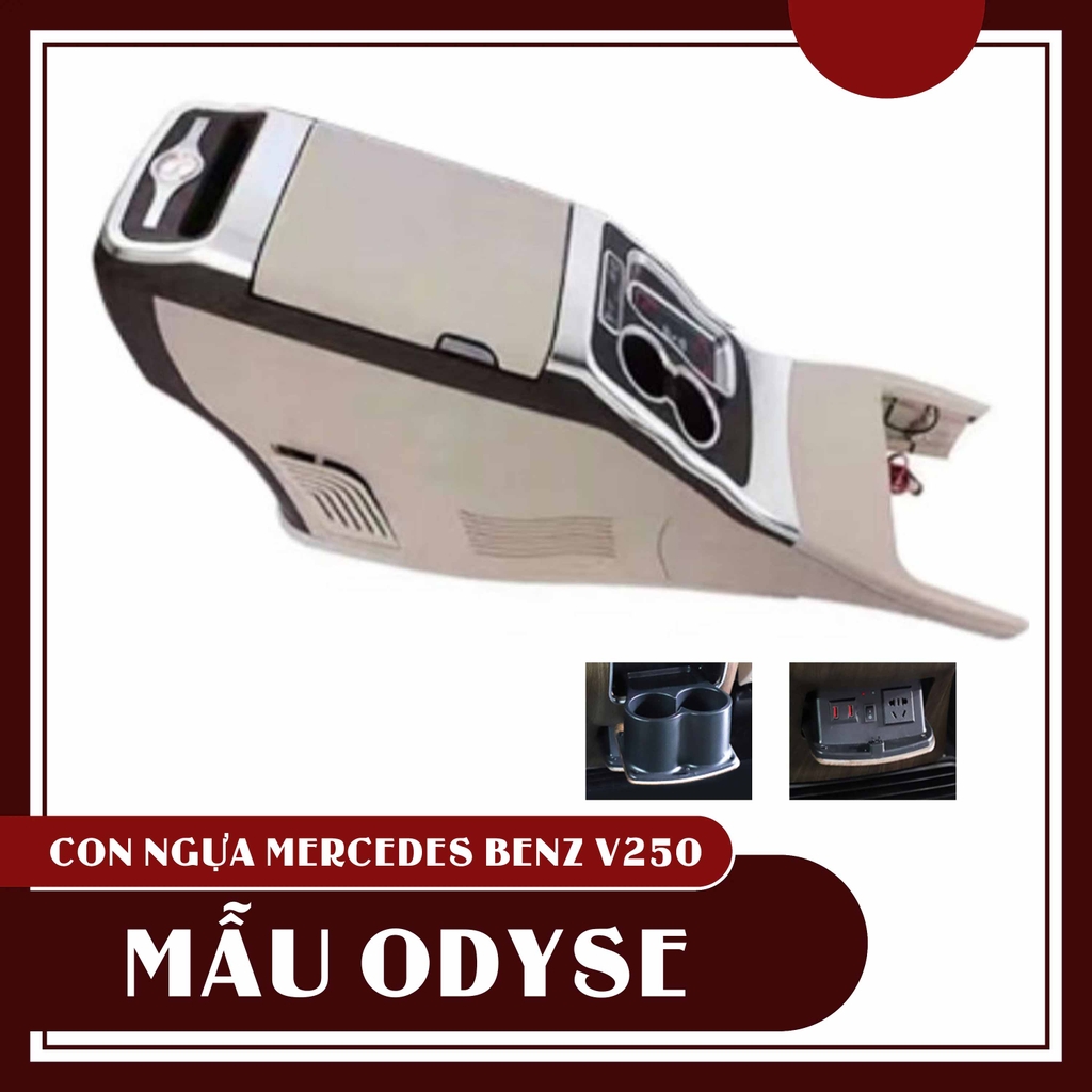 Con ngựa bệ tì tay Mercedes Benz V250 mẫu 2025