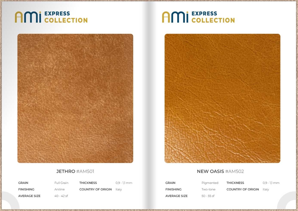 Da Nappa nhập khẩu Ý cao cấp AMI - Bọc ghế ô tô đẳng cấp