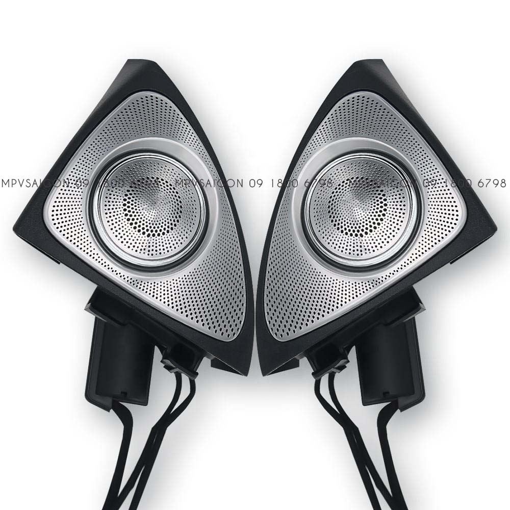 Loa Xoay 3D Burmester Led 64 Màu Cột A cho xe Mercedes-Benz C-Class, GLC-Class, E-Class, S-Class