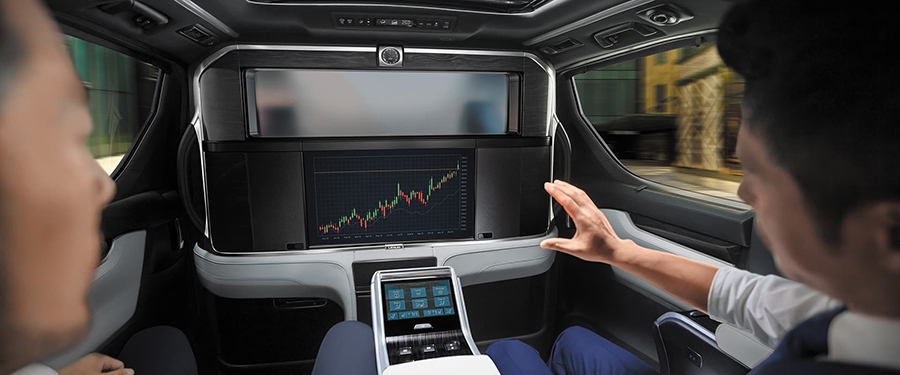 TOYOTA ALPHARD NÂNG CẤP BẢN 4 CHỖ LM CÓ VÁCH NGĂN