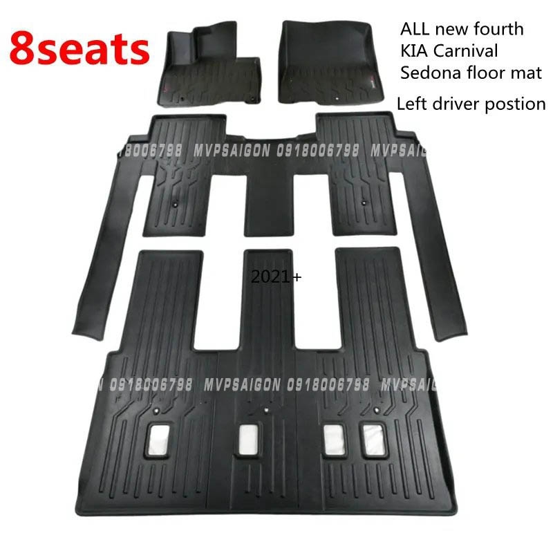 Thảm sàn nhựa TPE cho xe KIA Carnival 2024 2025